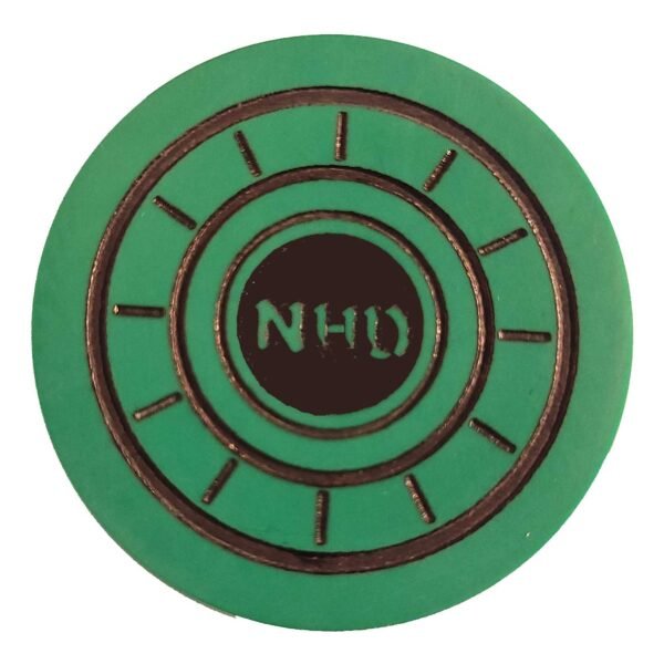 NHD Professional Carrom Striker 700 - Tournament Grade, Green Color