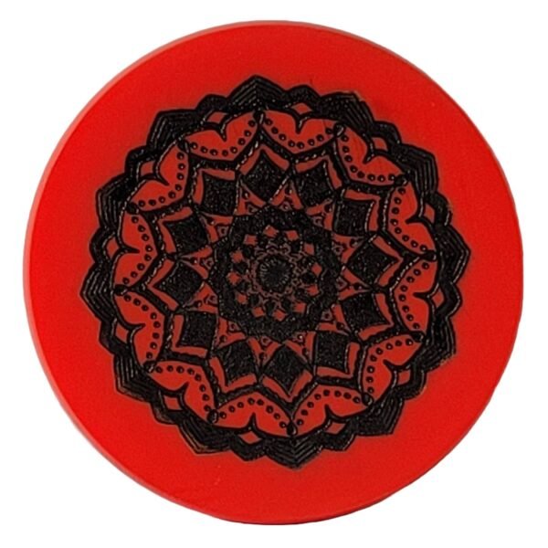 NHD Professional Carrom Striker, Tournament Grade, Premium - 701 - Red Color - 2