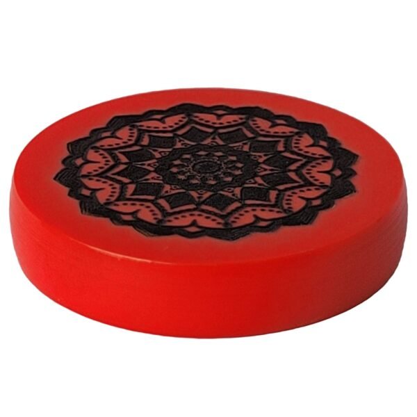 NHD Professional Carrom Striker, Tournament Grade, Premium - 701 - Red Color - 3