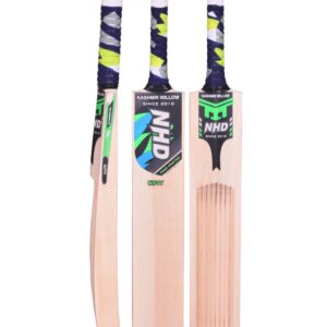 NHD Nifty Double Blade Kashmir Willow Tennis Cricket Bat | For Soft & Hard Tennis Balls | Scoop Design | Lightweight Yet Powerful