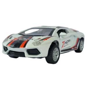 NHD Thorn Speed Racing Die-Cast Toy Car for Kids | Pull Back and Go Sports Car Model with Openable Doors | Premium Collectible Racing Miniature with Realistic Detailing